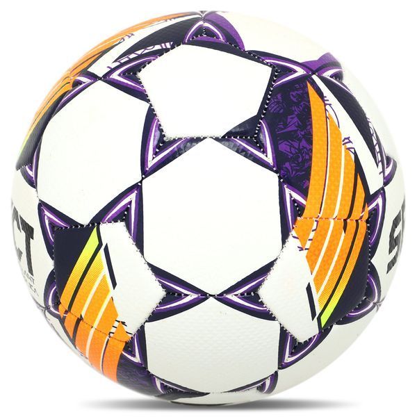 Мяч футбольный детский SELECT BRILLANT REPLICA V24 BRILLANT-REP-4WV №4 белый-фиолетовый BRILLANT-REP-4WV фото