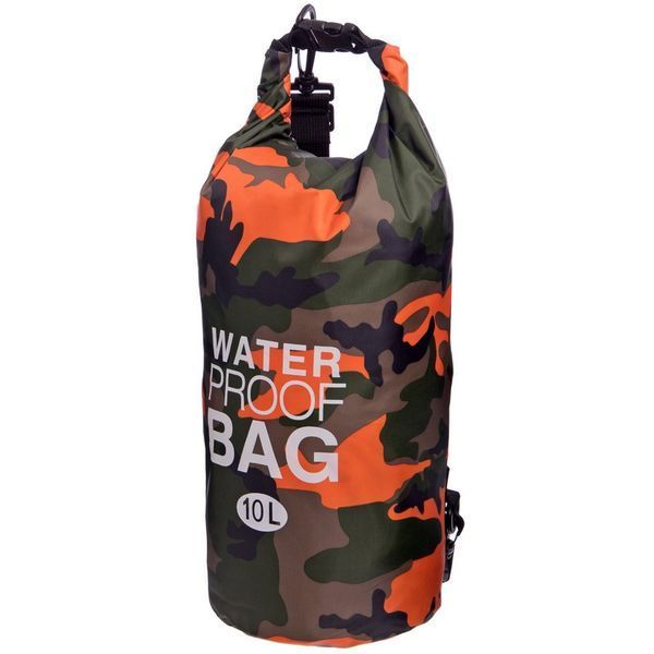 Водонепроницаемый гермомешок SP-Sport Waterproof Bag TY-6878-10 10л цвета в ассортименте TY-6878-10 фото