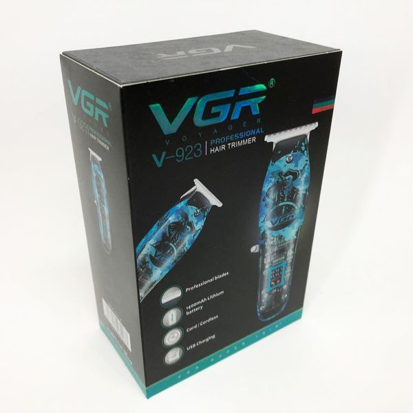 Тример для волосся та бороди професійний VGR V-923 акумуляторний з LED-індикатором ws52861 фото
