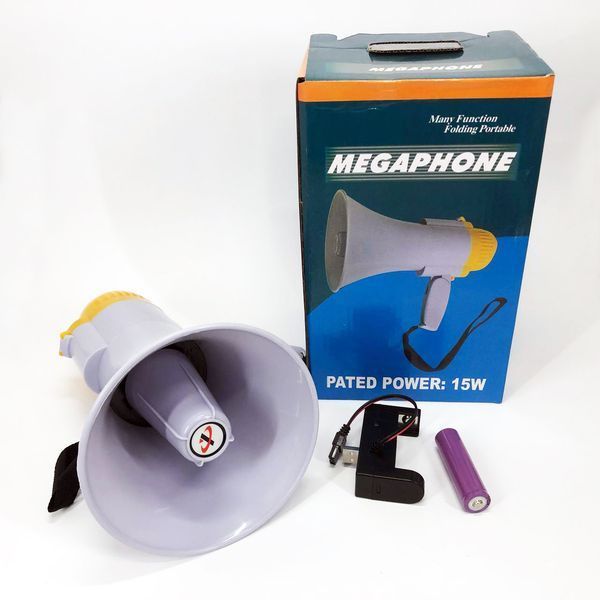Громкоговоритель аккумуляторный MEGAPHONE HW 8C ws42219 фото