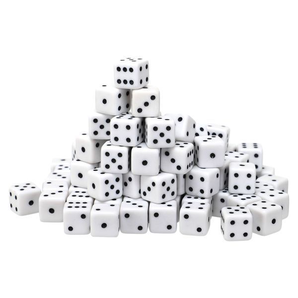 Кости игральные кубики для настольных игр Dice SP-Sport IG-7002 1 шт белый IG-7002 фото