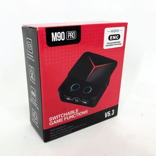 Беспроводные наушники M90 Pro True Wireless Earbuds 5.3, хорошие беспроводные наушники Bluetooth ws47915 фото