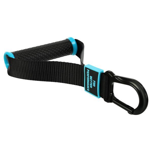 Ручки с карабинами для эспандеров резинок и тренажеров FIT HOOK HANDLES LiveUp LP8706 2шт черный LP8706 фото