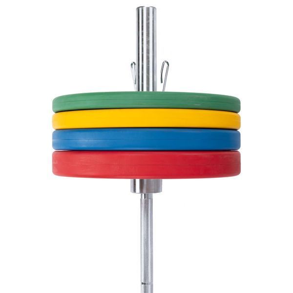 Бамперные диски резиновые Bumper Plates LiveUp LP8335-15 o50.5мм 15кг желтый LP8335-15 фото