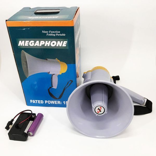 Громкоговоритель аккумуляторный MEGAPHONE HW 8C ws42219 фото