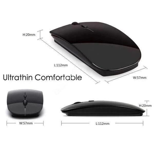 Беспроводная компьютерная мышка Wireless Bluetooth Mouse G132. Цвет: черный ws27188 фото