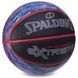 Мяч баскетбольный резиновый SPALDING NBA Extreme SGT 83501Z размер 7 черный-синий 83501Z фото 2