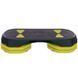 Степ-платформа для фитнеса и аэробики 3 уровня высоты MDBuddy FI-2587 (MD1712) 108x42x10-20см черный-зеленый FI-2587 фото 2
