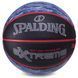 Мяч баскетбольный резиновый SPALDING NBA Extreme SGT 83501Z размер 7 черный-синий 83501Z фото 1
