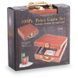 Набор для покера в кейсе из экокожи Poker game set SP-Sport PK100L 100 фишек PK100L фото 6