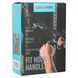 Ручки с карабинами для эспандеров резинок и тренажеров FIT HOOK HANDLES LiveUp LP8706 2шт черный LP8706 фото 13