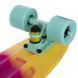 Пенни борд Penny Board круизер пластиковый 22' FISH COLOR SK-402-10 желтый-малиновый-мятный SK-402-10 фото 3