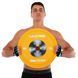 Бамперные диски резиновые Bumper Plates LiveUp LP8335-15 o50.5мм 15кг желтый LP8335-15 фото 11