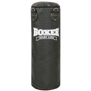 Мішок боксерський Циліндричний Кірза BOXER Класік 1002-03 100х33см чорний 1002-03 фото
