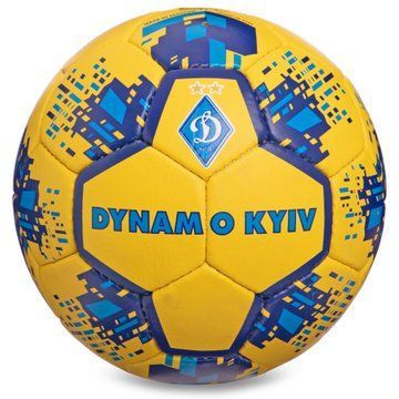 Мяч футбольный BALLONSTAR ДИНАМО-КИЕВ FB-6686 №5 PU желтый-синий-голубой FB-6686 фото
