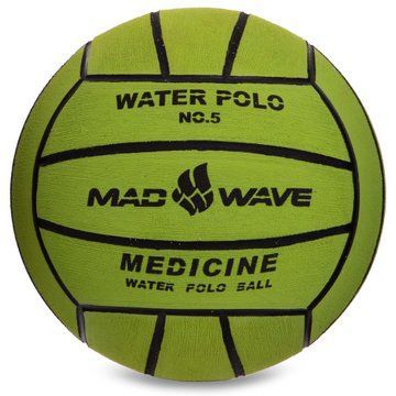 Мяч для водного поло MadWave M078002900W №5 зеленый M078002900W фото