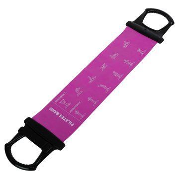 Лента-эспандер эластичная для фитнеса и йоги с ручками SP-Sport Pilates Band 8038 цвета в ассортименте 8038 фото