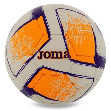 Мяч футбольный Joma DALI II 400649-214-T5 №5 белый-оранжевый 400649-214-T5 фото