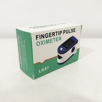 Пульсоксиметр Fingertip pulse oximeter LK87, Пульсоксиметр для измерения пульса и сатурации портативный ws89726 фото