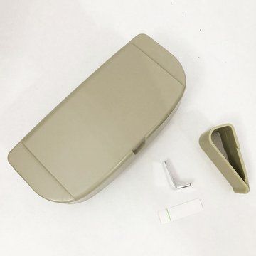 Футляр для очков в машину Visor Clamp магнитный. Цвет: бежевый ws49133-1 фото