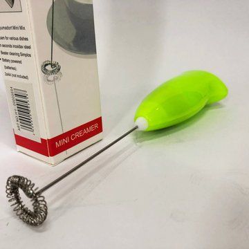 Миксер для сливок-капучинатор FUKE Mini Creamer для взбивания молока, сливок. Цвет: салатовый ws14158-1-1 фото