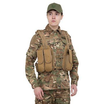 Разгрузочный жилет с подсумками Military Rangers ZK-V-103 40х59см цвета в ассортименте ZK-V-103 фото