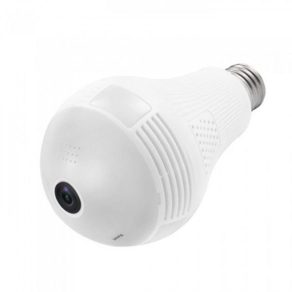 Камера видеонаблюдения лампочка SMART+DVR WI-FI H302 CAD-B13, Панорамная камера видеонаблюдения ws24781 фото