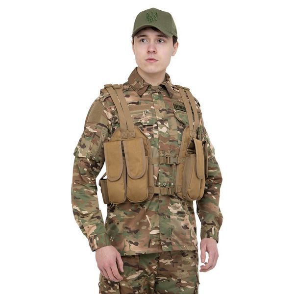 Розвантажувальний жилет з підсумками Military Rangers ZK-V-103 40х59см кольори в асортименті ZK-V-103 фото
