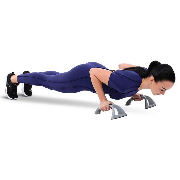 Упоры для отжиманий 2штуки BODY SCULPTURE SXBB-634-B PUSH-UP BAR черный-серый SXBB-634-B фото