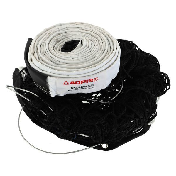 Сетка для волейбола AOPI AP-257 9x2,43м черный-белый AP-257 фото