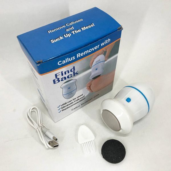 Набор для педикюра Pedi Vac Callus Remover With, универсальная пемза для ног, шлифовка для пяток ws17421 фото