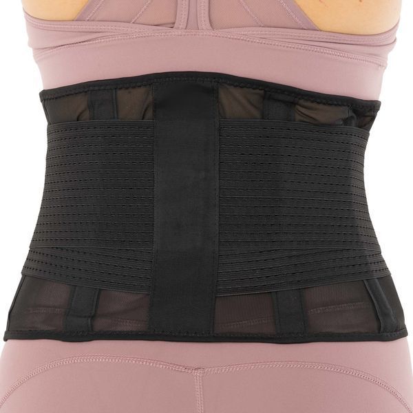 Пояс корсетный для спорта MUTE WAIST SUPPORT 9173 размер S-L черный S 9173 фото
