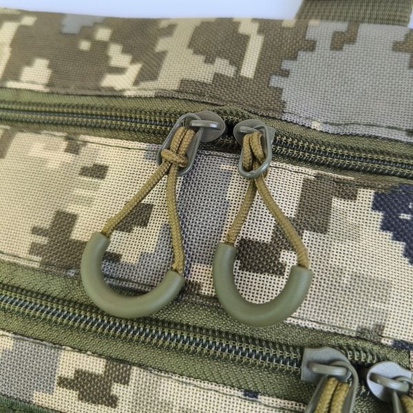 Сумка-кобура піксель камуфляж, тактична чоловіча наплічна сумка з тканини кордури AOR -1 ws55928 фото