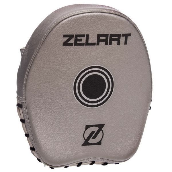 Мини-лапа боксерская изогнутая тренировочная PU ZELART BO-1418 20x17x3см 2штуки цвета в ассортименте BO-1418 фото