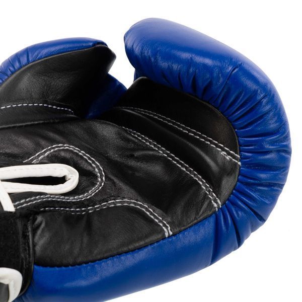 Рукавиці боксерські професійні на липучці шкіряні ФБУ BOXER Profi BO-2001 10-12унцій кольори в асортименті 10 унції BO-2001 фото