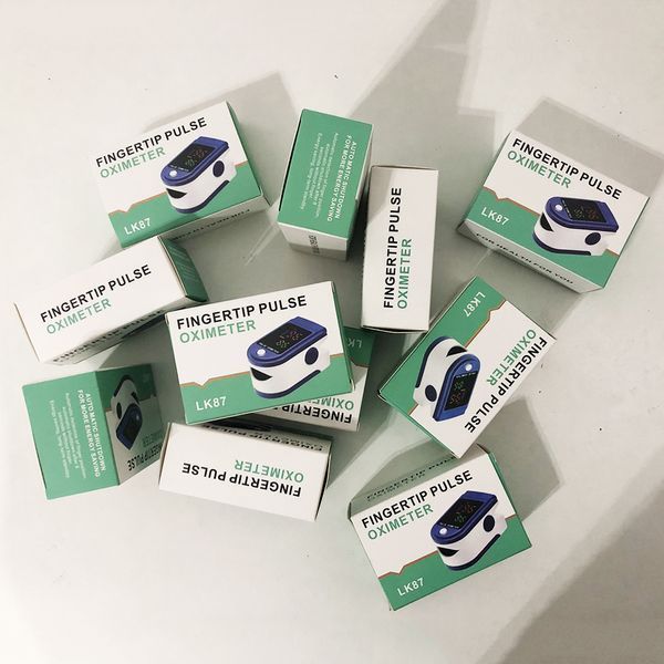 Пульсоксиметр Fingertip pulse oximeter LK87, Пульсоксиметр для вимірювання пульсу та сатурації портативний ws89726 фото
