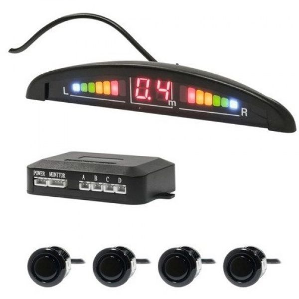 Парковочная система на 4 датчика парковки парктроник Assistant Parking Sensor ws11811 фото