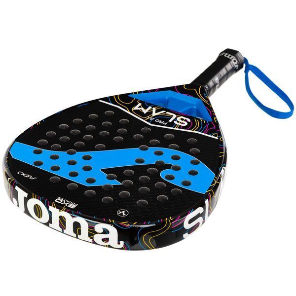 Ракетка для падел-тенниса Padel Joma SLAM PRO 401605-116 черный-голубой 401605-116 фото