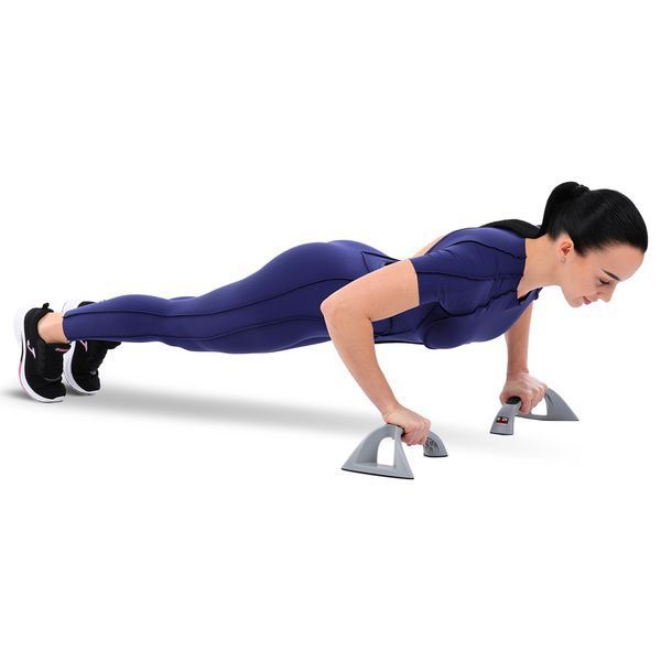 Упоры для отжиманий 2штуки BODY SCULPTURE SXBB-634-B PUSH-UP BAR черный-серый SXBB-634-B фото