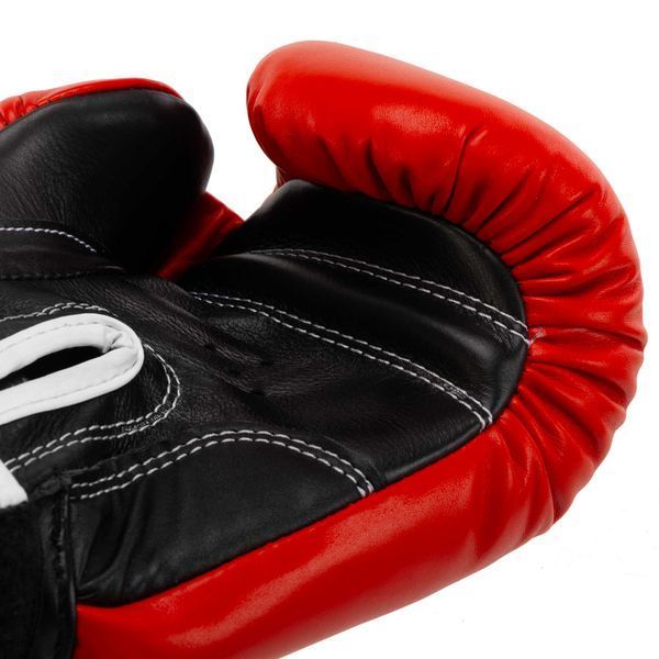 Рукавиці боксерські професійні на липучці шкіряні ФБУ BOXER Profi BO-2001 10-12унцій кольори в асортименті 10 унції BO-2001 фото