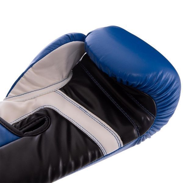 Перчатки боксерские на липучке PU UFC PRO Fitness UHK-75037 16 унций синий 16 унции UHK-75037 фото
