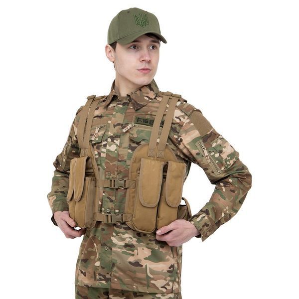 Розвантажувальний жилет з підсумками Military Rangers ZK-V-103 40х59см кольори в асортименті ZK-V-103 фото