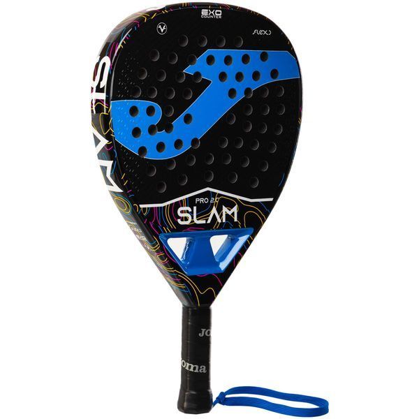 Ракетка для падел-тенниса Padel Joma SLAM PRO 401605-116 черный-голубой 401605-116 фото