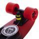 Пенни борд Penny Board круизер пластиковый 22' FISH COLOR SK-402-12 красный-черный-зеленый SK-402-12 фото 3