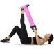Лента-эспандер эластичная для фитнеса и йоги с ручками SP-Sport Pilates Band 8038 цвета в ассортименте 8038 фото 12