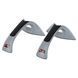 Упоры для отжиманий 2штуки BODY SCULPTURE SXBB-634-B PUSH-UP BAR черный-серый SXBB-634-B фото 2