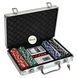 Набор для покера в алюминиевом кейсе Poker game set SP-Sport IG-2056 200 фишек IG-2056 фото 1