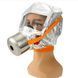 Маска противогаз из алюминиевой фольги, панорамный противогаз Fire mask защита головы от радиации ws75493 фото 4