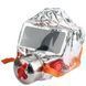 Маска противогаз из алюминиевой фольги, панорамный противогаз Fire mask защита головы от радиации ws75493 фото 12