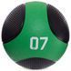 Медбол мяч медицинский Medicine Ball Zelart FI-2824-7 7кг черный FI-2824-7 фото 1
